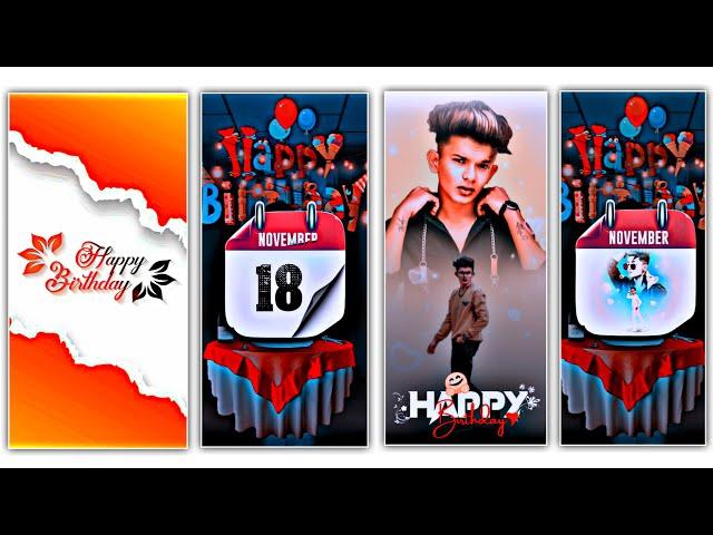 Birthday Video Editing | Alight motion video Editing | Happy birthday status video Editing |