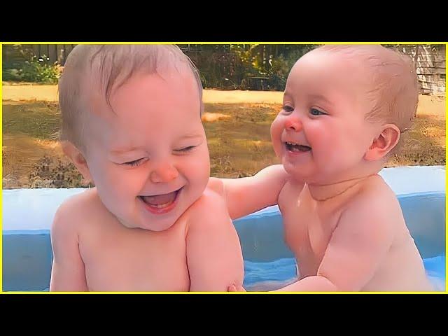 Best Video Of Funny Cute Twin Babies #4 - Cutest Twin Moments