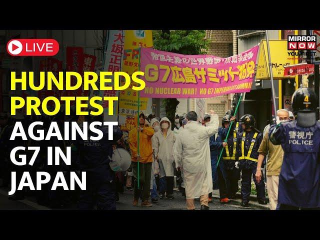 G7 Summit 2023 News LIVE: Protest Against G7 Leaders Summit in Hiroshima | Japan G7 Summit