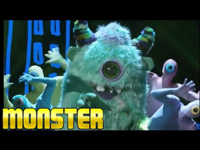 Masked Singer Monster all Performances & Reveal | Season 1