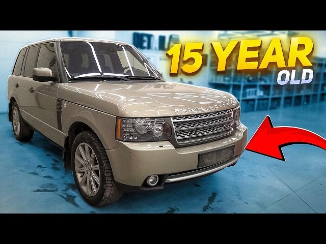 Seems to be clean! Detailing an old Land Rover Range Rover