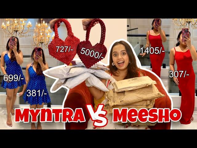 I ordered identical products from Myntra vs Meesho*Shocked*