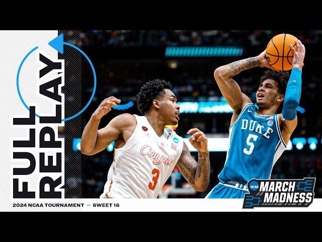 Duke vs. Houston: 2024 NCAA men's Sweet 16 | FULL REPLAY