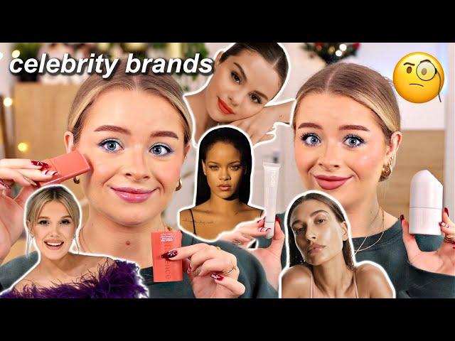 Testing CELEBRITY BEAUTY BRANDS...  My honest thoughts on these products..