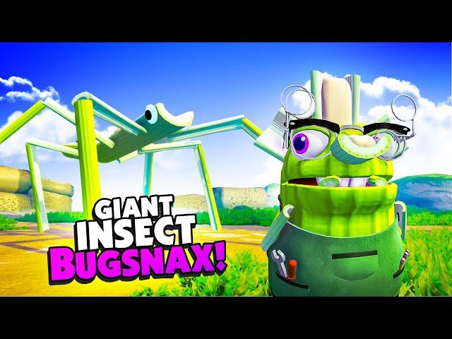 GIANT INSECT BUGSNAX Makes the Healthiest Monsters - Bugsnax Isle of Bigsnax