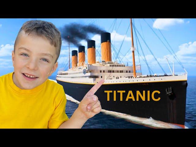 The Titanic For Kids  ️ The Unsinkable Ship