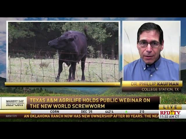 Texas A&M's Dr. Phillip Kaufman discusses the New World Screwworm threat