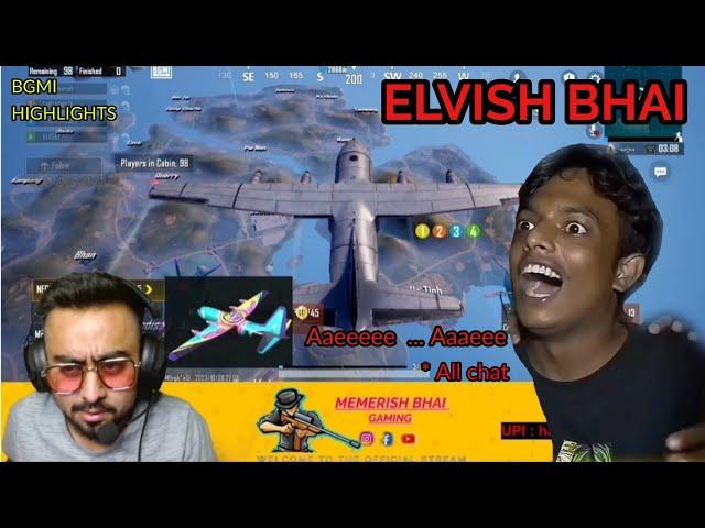 ELVISH Bhai All Chat BGMI | MEMERISH GAMING