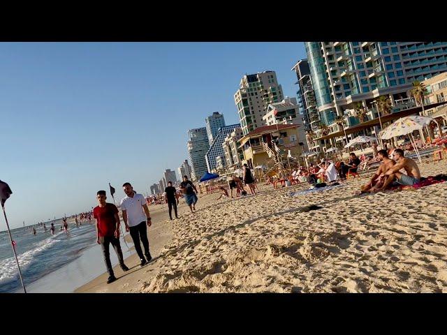 Last Day in Israel, on the Beach in Tel Aviv