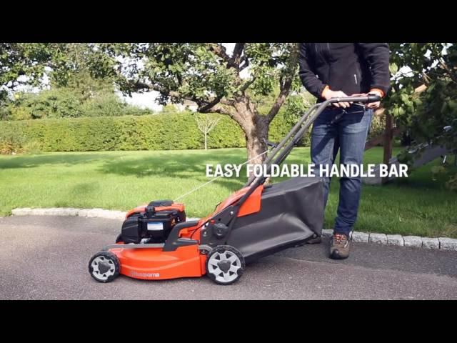 Getting started with a Husqvarna petrol lawn mower