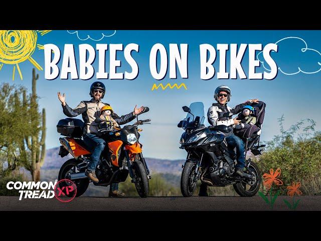 Babies on Bikes! Testing Motorcycle Child Seats | Common Tread XP