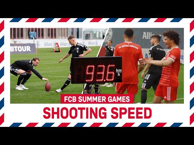 Shooting Speed Challenge | FC Bayern Summer Games 2022 | Episode 2