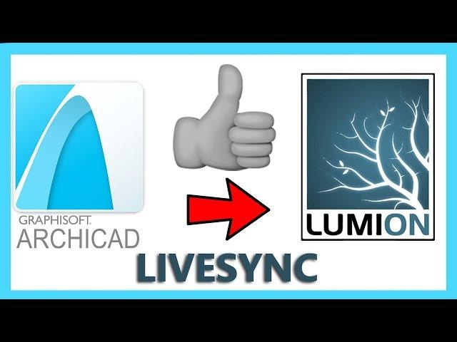 Exportar de ARCHICAD 22 a LUMION 9 en español (2 métodos) – ️ [LiveSync] -  [lumion collada]