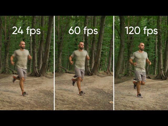 Как замедлить видео? | С какой частотой кадров лучше снимать: 24; 60 или 120 fps?
