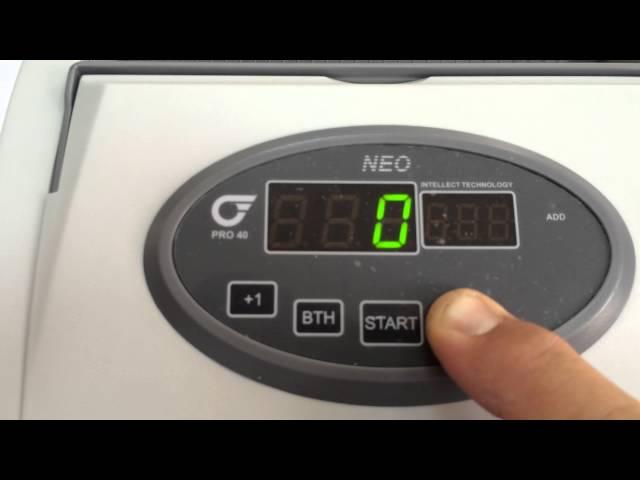 Небольшой тест, счетчика купюр PRO 40 SERIES