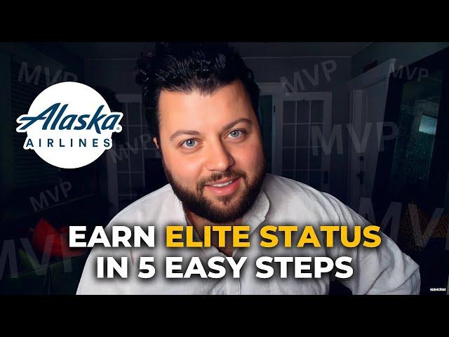 How to Fast-track Alaska Airlines Elite Status in 2025!