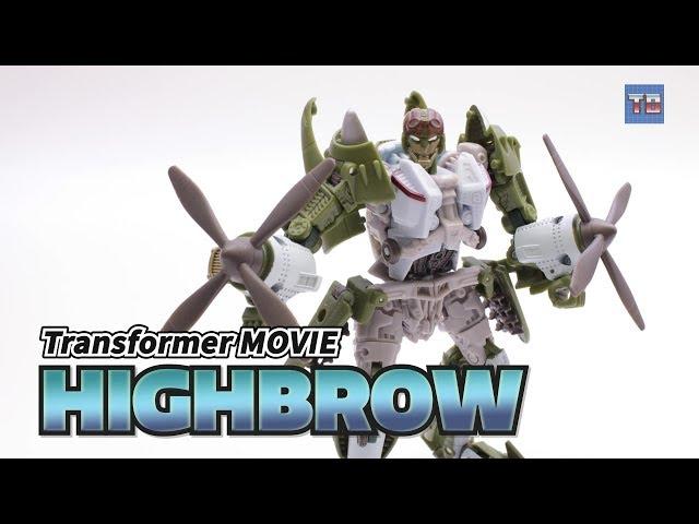 Transformer MOVIE HIGHBROW Transformer 2010 series Video Robot toy