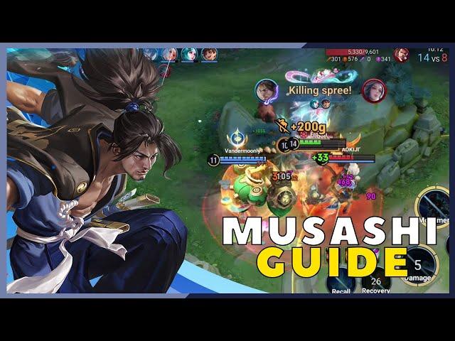 Best Way To Play Musashi | Honor of Kings