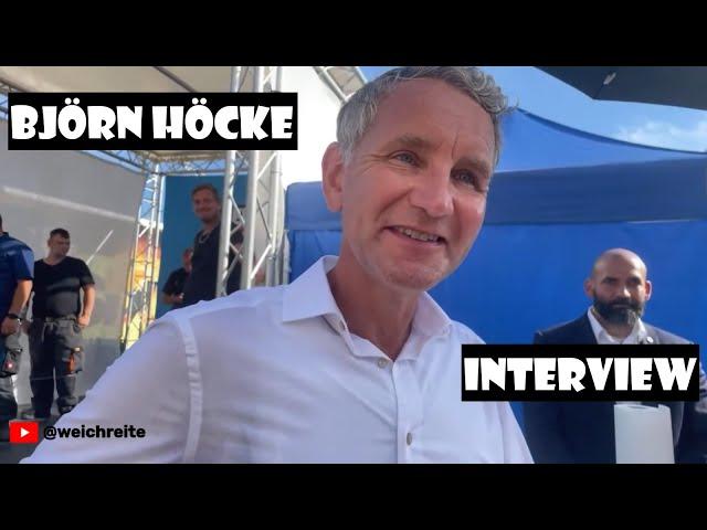 Björn Höcke Interview Sonneberg, AfD Familienfest 11.8.24