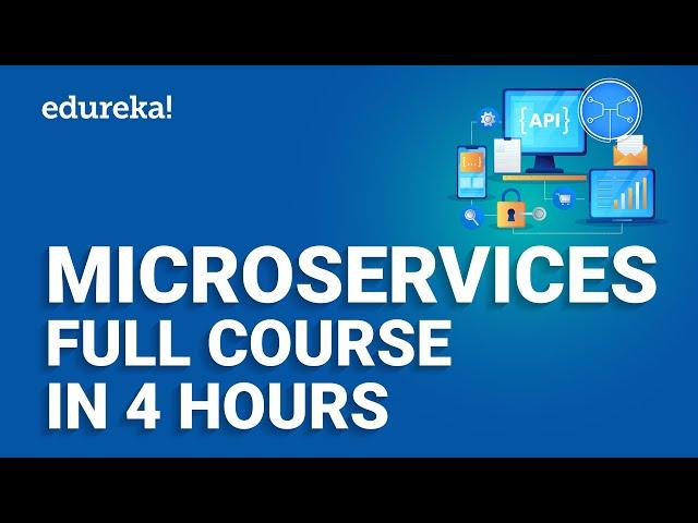 Microservices Full Course [2024] | Microservices Explained | Microservices Tutorial | Edureka