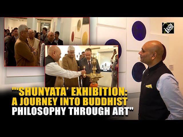 Abhay K.’s 'Shunyata' Art Exhibition Launched by Union Minister Gajendra Singh Shekhawat