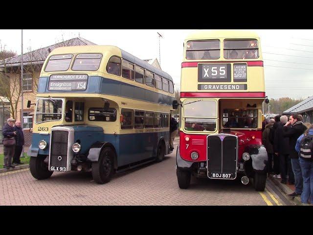 Ensignbus Christmas Heritage Bus Running Day 2022