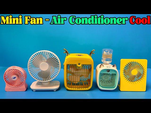 Mini Fan Humidifier - Air Conditioner Water Spray Fashion Fan | Unboxing And Review-Fan toys