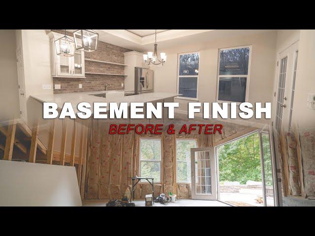 CUSTOM BASEMENT REMODEL!!!