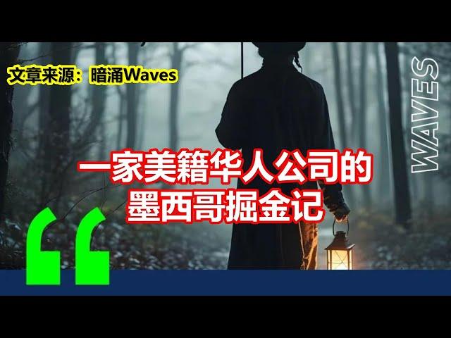一家美籍华人公司的 墨西哥掘金记