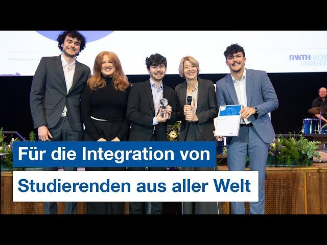 Gelebte Internationalisierung: Studierendeninitiative „INCAS“ erhält IntSpire-Preis 2024 