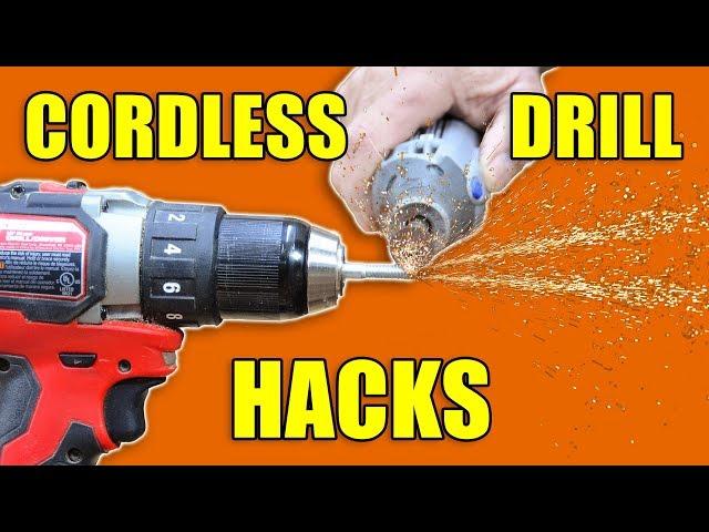 5 Quick Cordless Drill Hacks: Woodworking Tips and Tricks