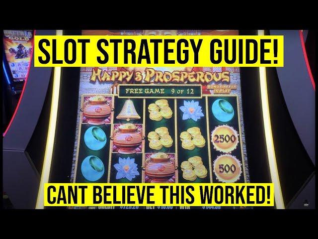 WE BOUGHT A SLOT STRATEGY GUIDE! AND IT WORKED!