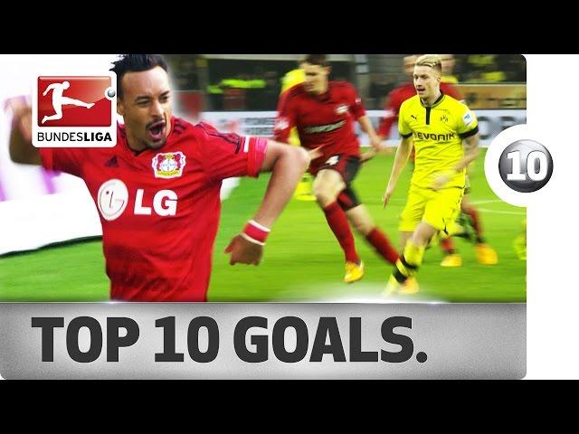 Top 10 Goals Dortmund vs. Leverkusen: Reus, Bellarabi and More