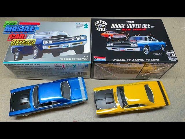 Monogram 1969 Dodge Super Bee Kit contents and possibilities