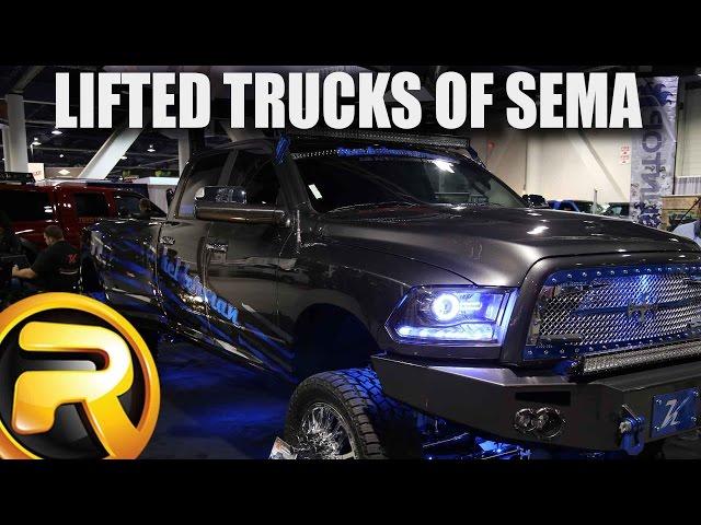 Lifted Trucks of SEMA 2014