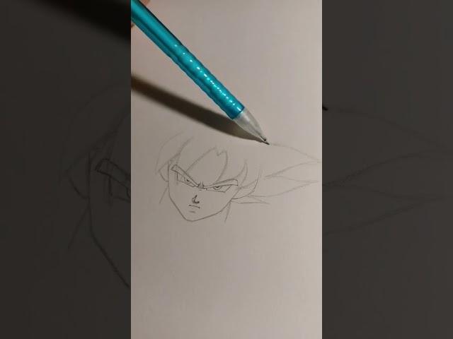 Light sketch Goku in my performance  | Ksen Art | 