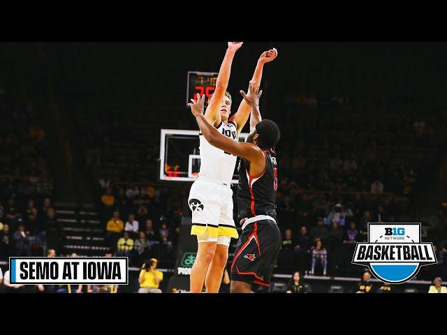 SE Missouri St. at Iowa | Highlights | Big Ten Men's Basketball | Dec. 17, 2022