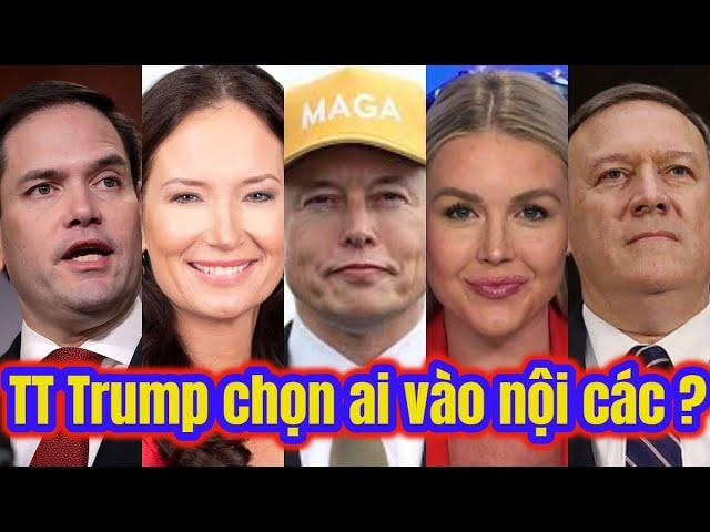 Các ứng cử viên sáng giá cho nội các của TT Trump