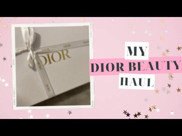 Come and See My Dior Beauty Haul, Plus Free Gifts!