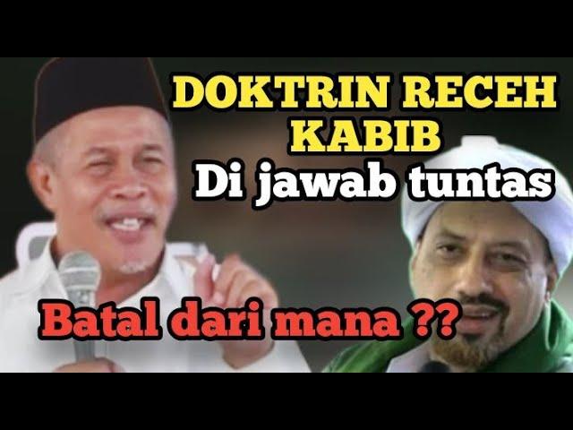 KECERDASAN  KH MARZUKI MUSTAMAR MENJAWAB DOKTRIN & FRAMING KABIB.