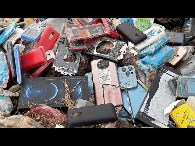 i Found Many Broken Phones and More from Garbage Dumps !! Restore POCO X3 Pro Cracked