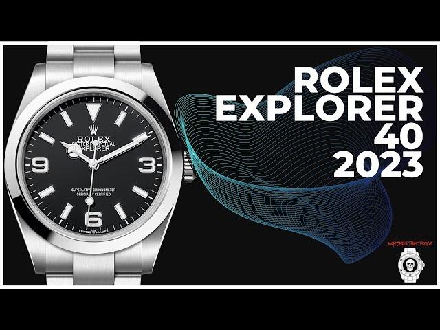 Rolex Explorer 40 2023 Review