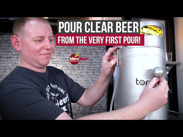 Pour the Clearest Beer Possible with the Torpedo Keg Buoy Floating Dip Tube | MoreBeer!