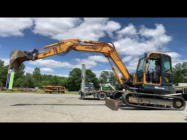 Used Hyundai Robex80cp-9a 2016 Crawler excavators | equippo.com