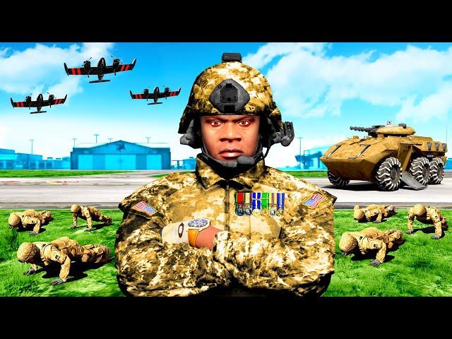 Controlling THE ARMY in GTA 5!