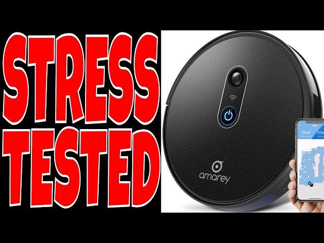 STRESS TEST  Amarey A980 Robot Vacuum with Smart Navigation Camera + Mapping Abilities Massive Fail?