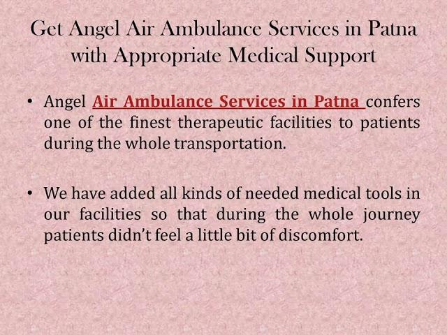 Angel Air Ambulance Services in Chennai with an Experienced Supportive Medical Unit