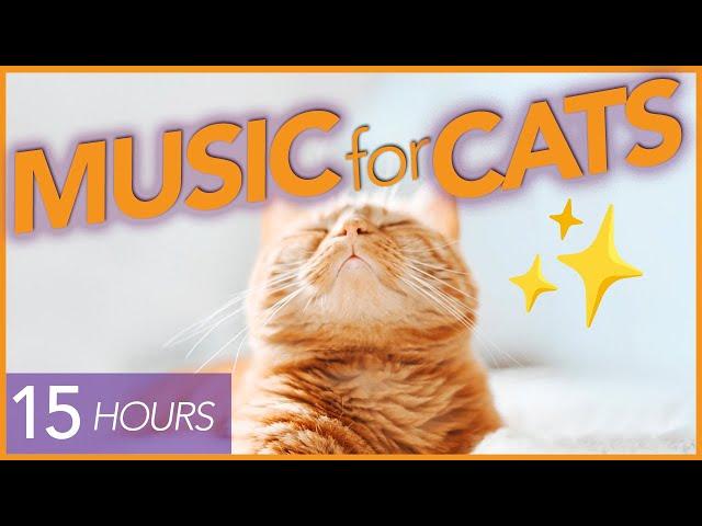 [NO ADS] Magic Music to Calm Cats 🪄 15Hr UNINTERRUPTED Lullaby 