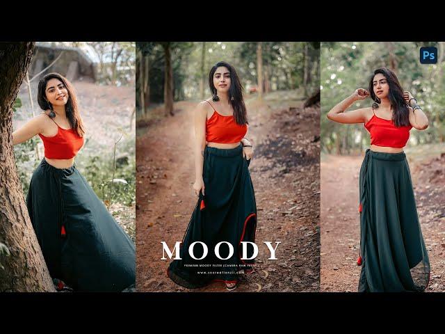 Moody Preset l photoshop presets free download l Camera Raw Xmp l photoshop tutorial