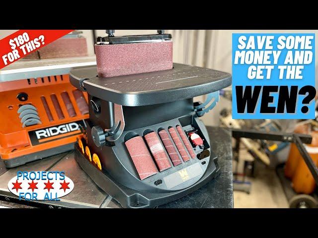 Too Cheap To Be Good?  ||  WEN Oscillating Spindle Sander 6524